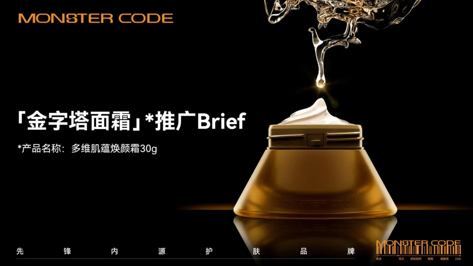 野兽代码金字塔面霜推广Brief
