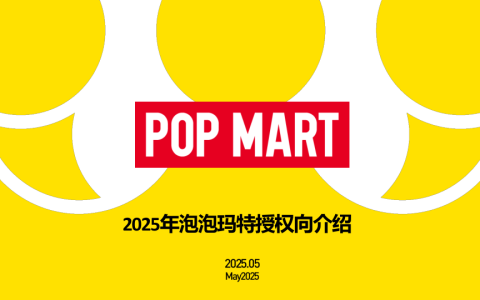 2025年泡泡玛特授权向介绍