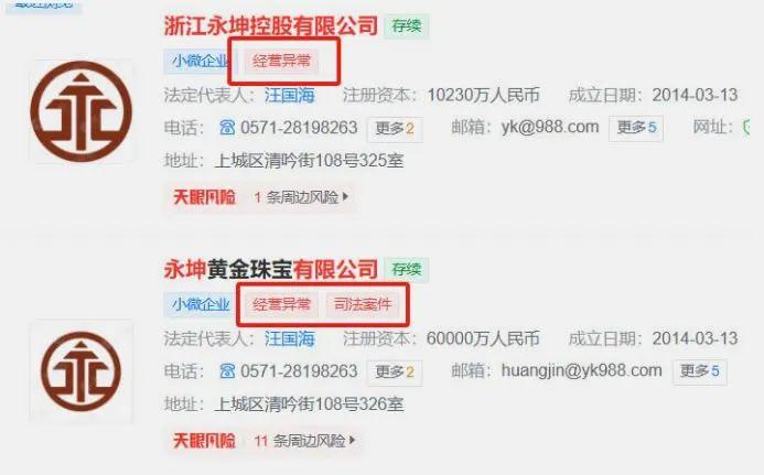 永坤黄金帝国暴雷 涉及金额超20亿