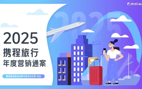 2025携程旅行年度营销通案<sup><font color=red>免费下载</font></sup>
