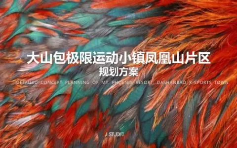 大山包极限运动小镇凤凰山片区规划方案
