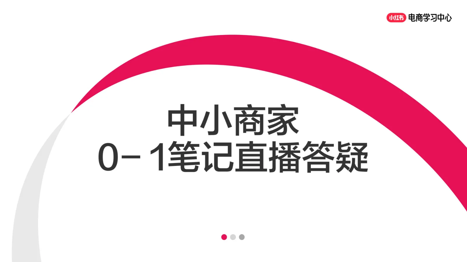 中小商家0-1笔记高频问题答疑
