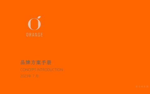 桔子酒店品牌手册